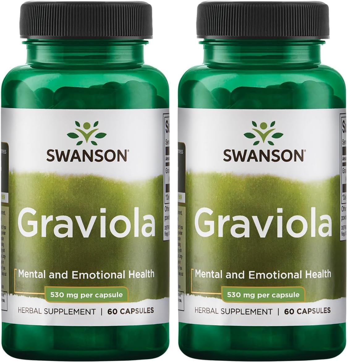 Swanson Graviola 530 mg 60 Capsules - görsel 2