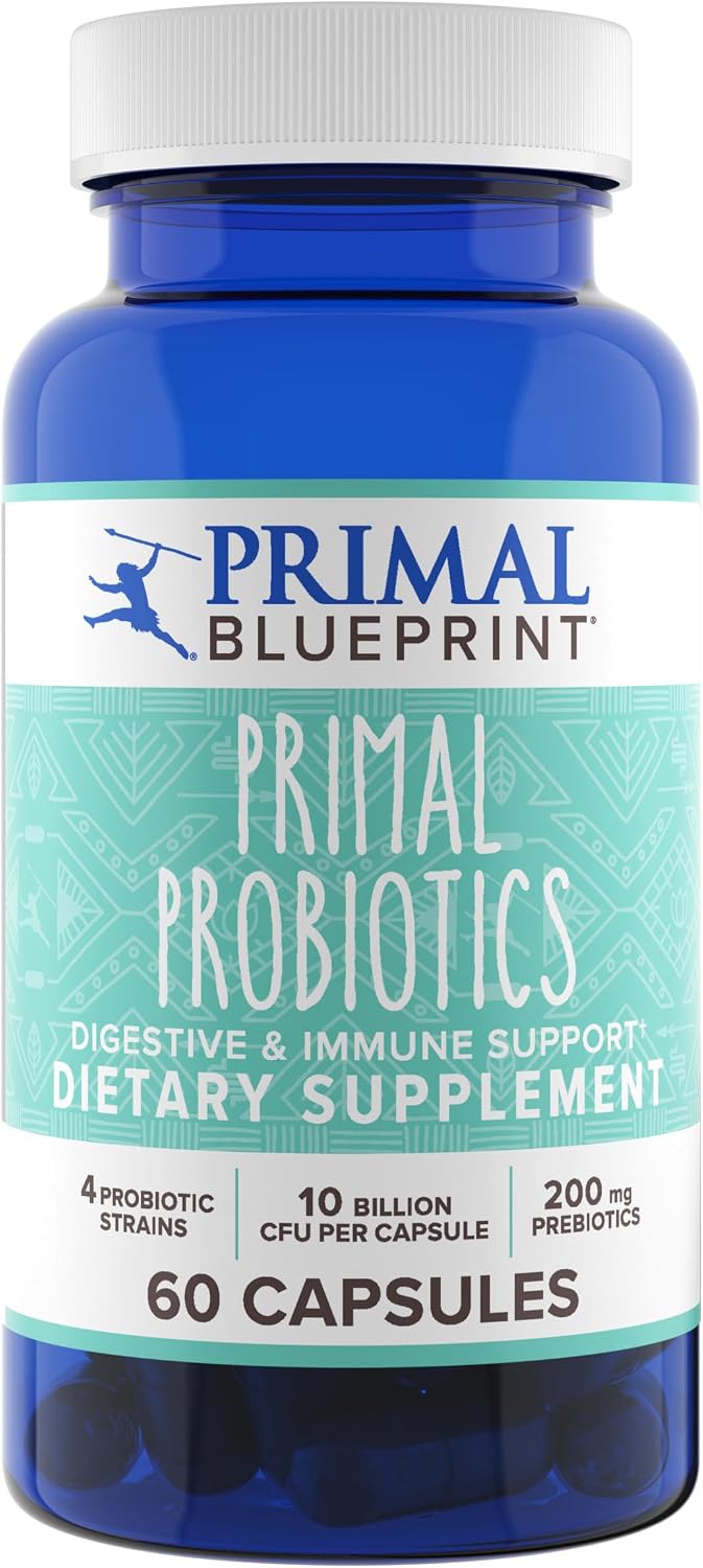 Primal Blueprint, Primal Probiotics, 60 Capsules - görsel 1