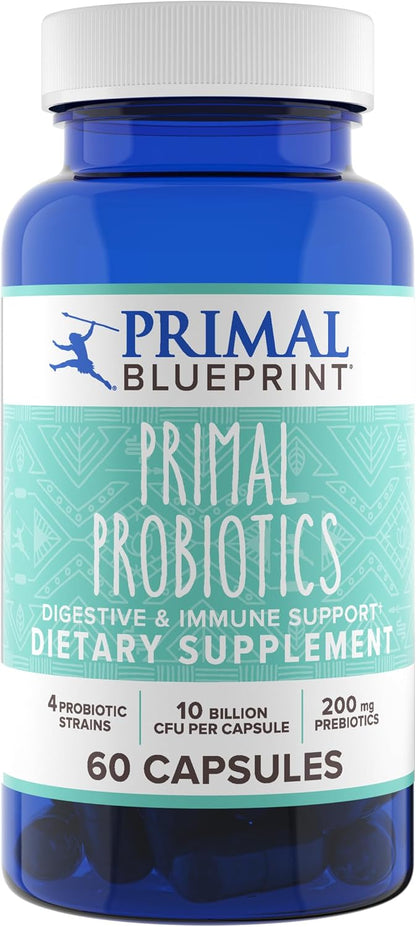 Primal Blueprint, Primal Probiotics, 60 Capsules