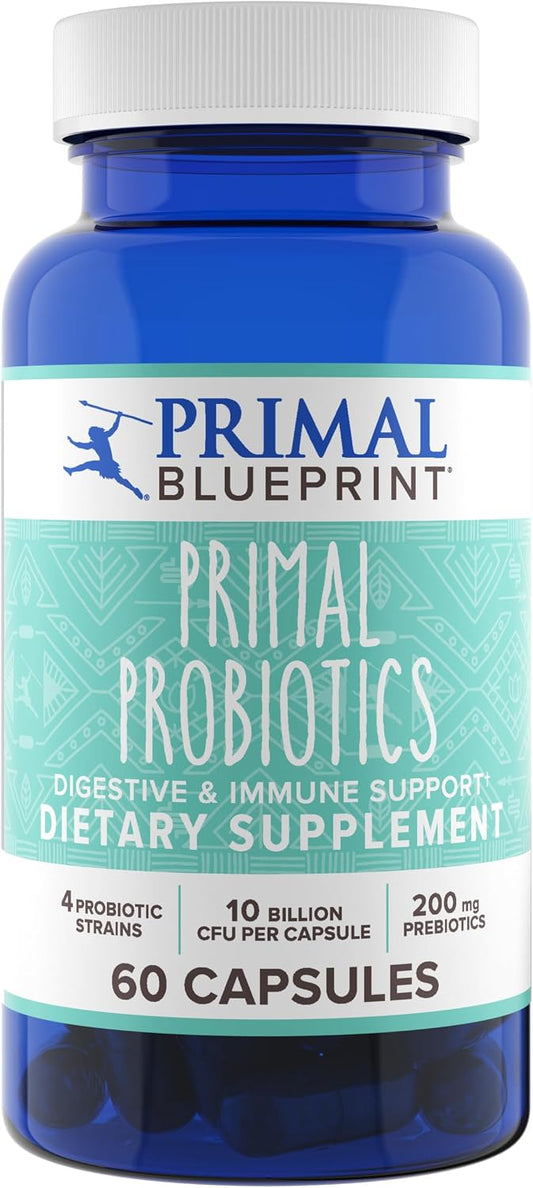 Primal Blueprint, Primal Probiotics, 60 Capsules