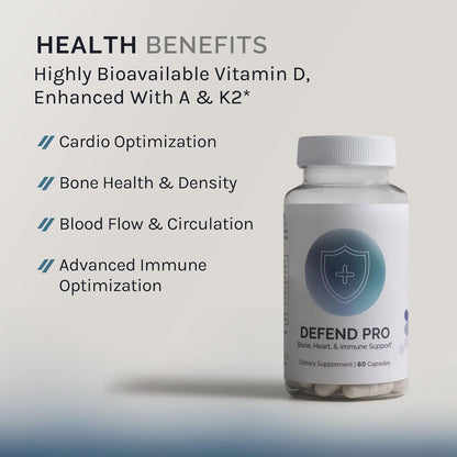 InfiniWell Defend Pro Bone & Immune Support – Vitamin A for Immunity: Vitamin A helps modulate your immune – Image 2