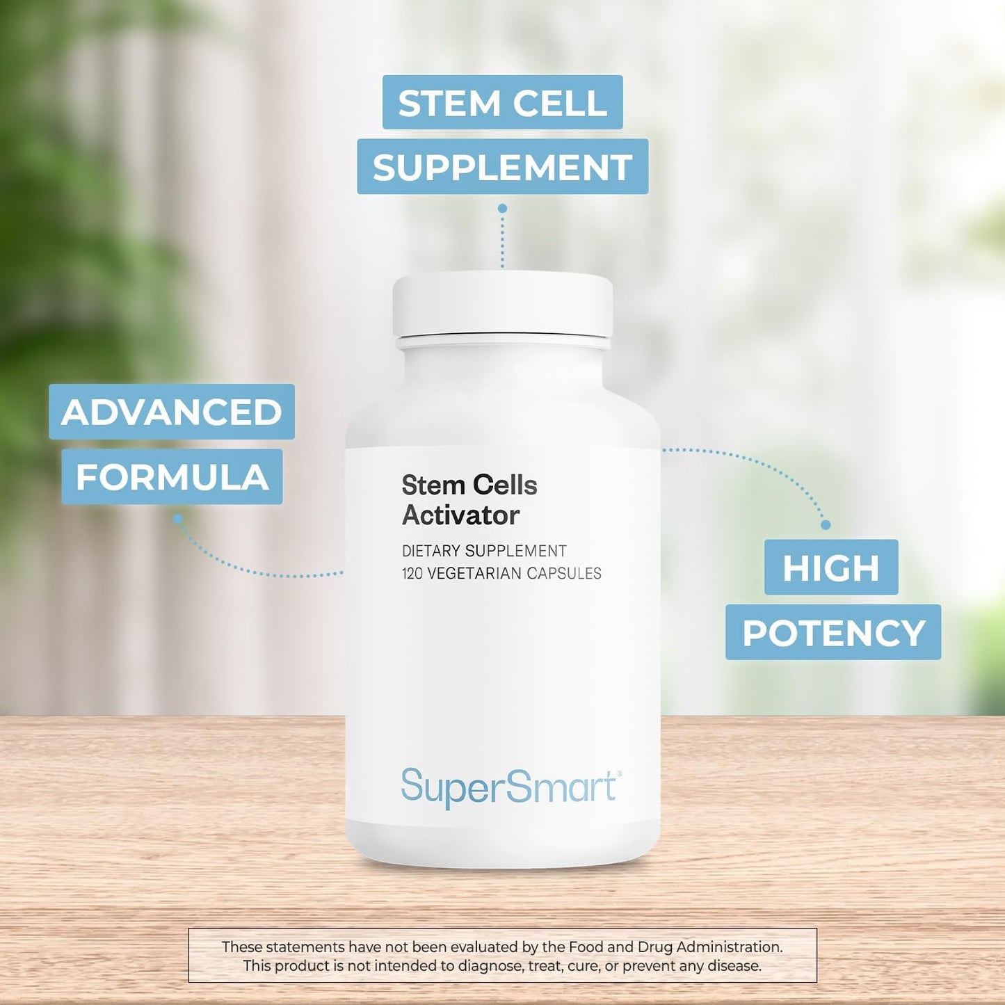 Supersmart Stem Cells Activator (Advanced Formula) - 120 Vegetarian Capsules - görsel 3