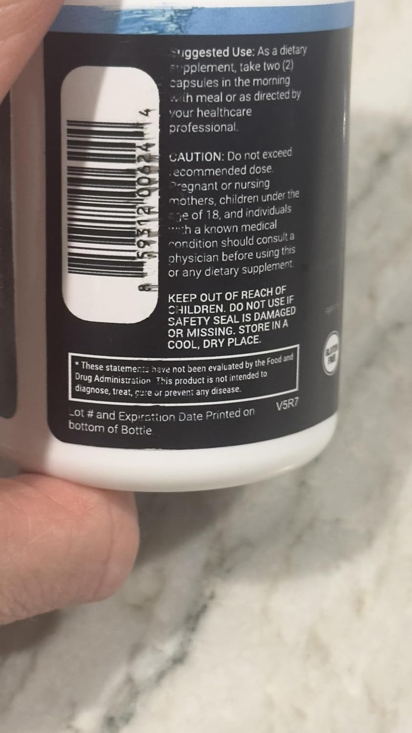 Stellar Labs Men's Low FODMAP Vegan Daily Multivitamin – No Iron, Gentle on Sensitive Stomachs - görsel 3