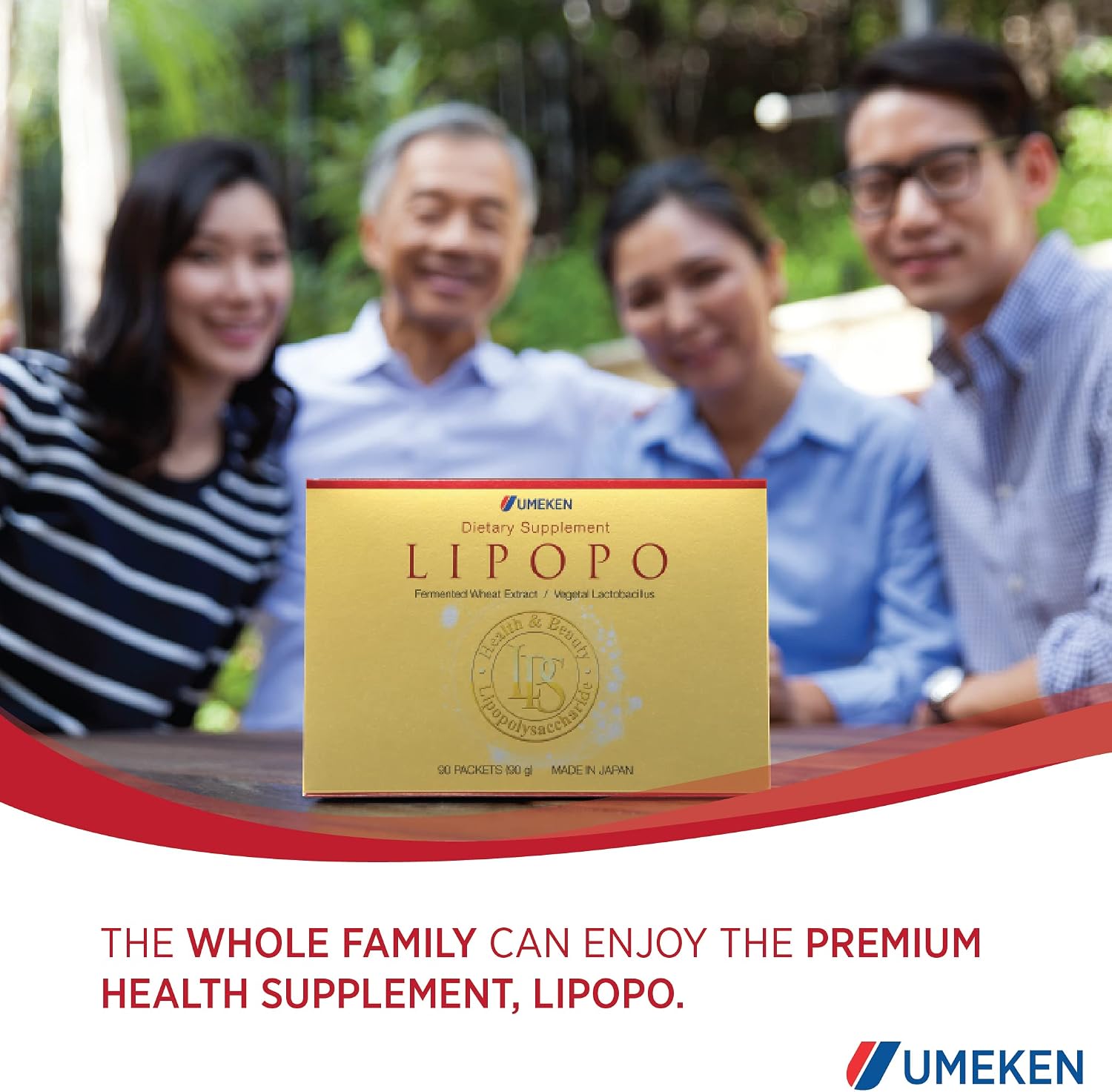 Umeken Lipopo Immune Support Supplement, 180 Sachets (6-Month Supply) - görsel 6