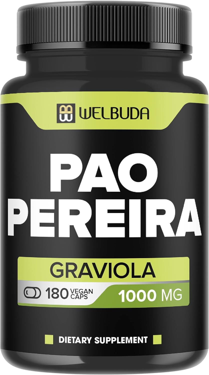 Pao Pereira & Graviola Soursop Food Supplement – 180 Capsules - görsel 1