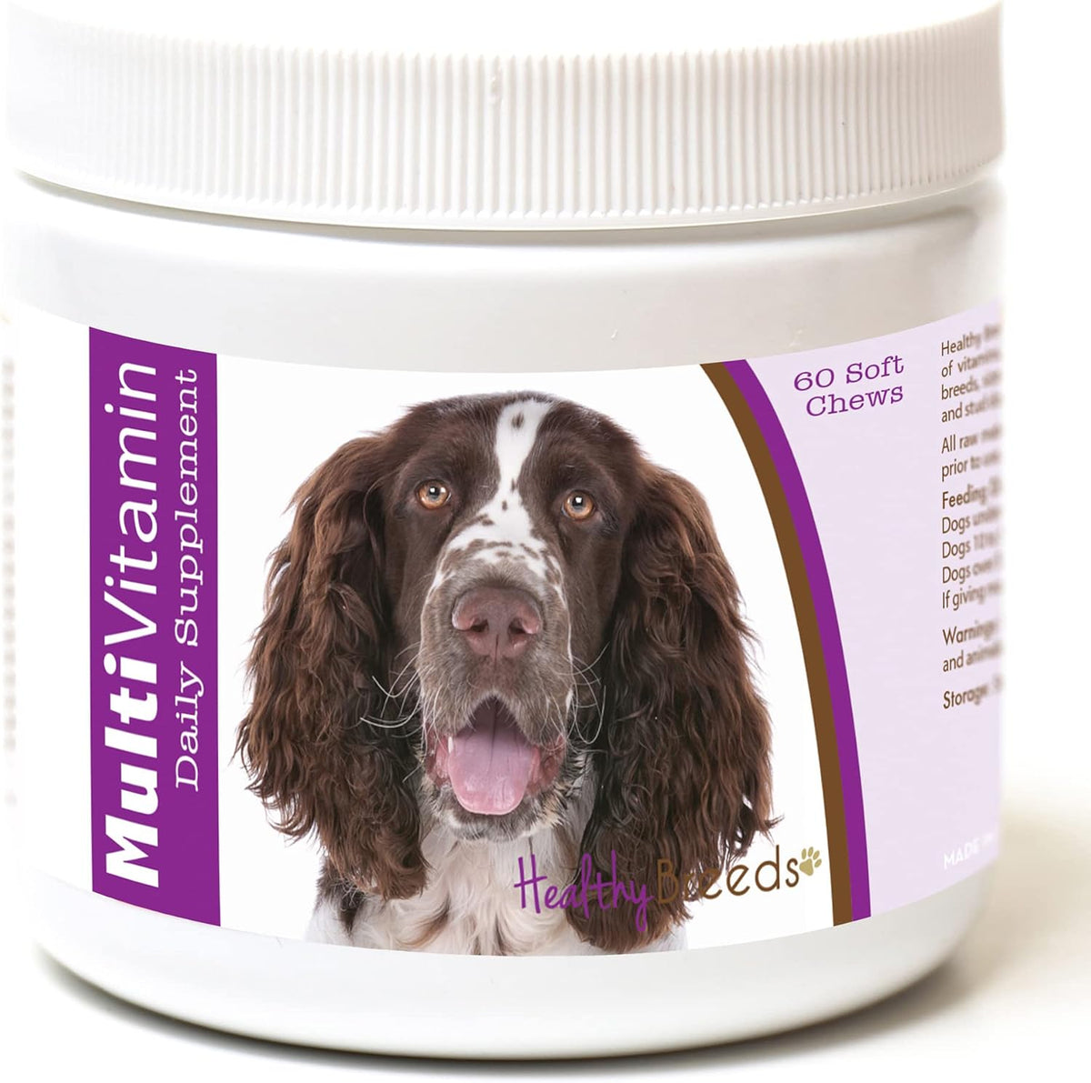 Healthy Breeds English Springer Spaniel Multivitamin Soft Chews 60 Count - görsel 1