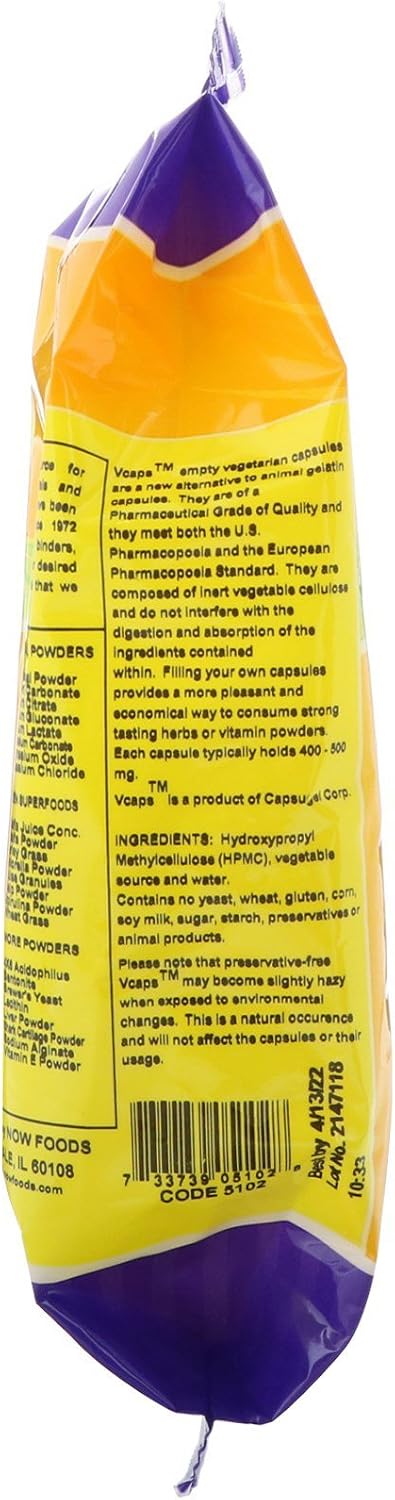 Empty Capsules, Vegetarian, Size 0 - görsel 3