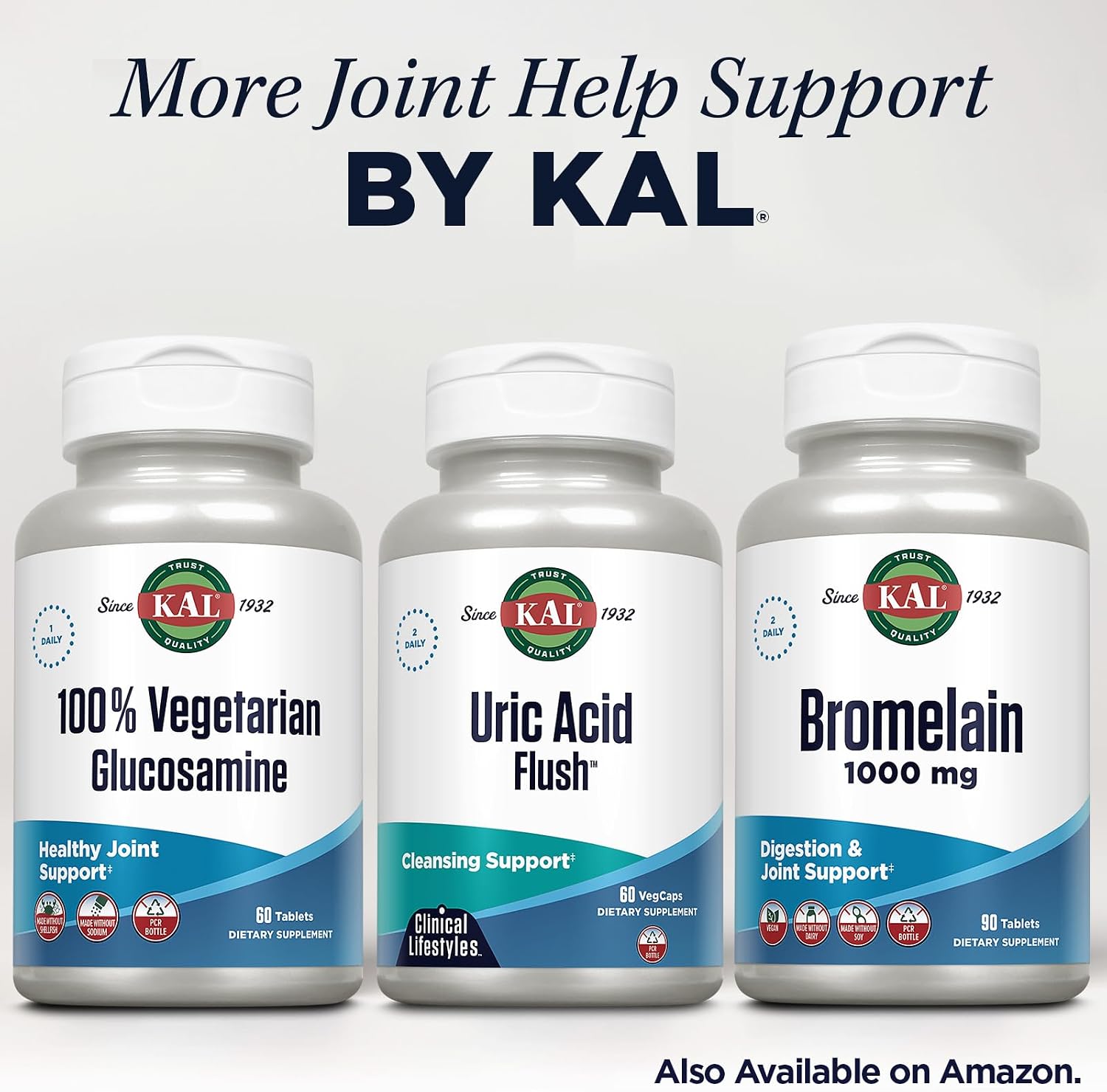 KAL Uric Acid Flush - Tart Cherry Blend, Celery Seed and More - 60 Vegetable Capsules - görsel 6