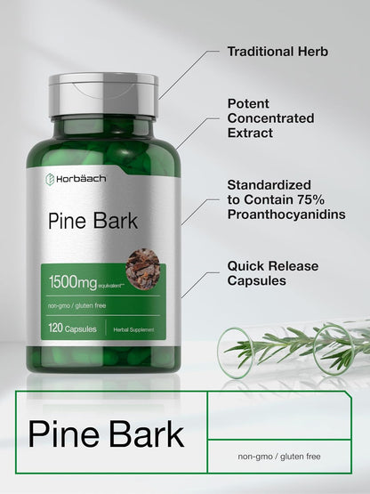 Horbäach Pine Bark Extract Capsules