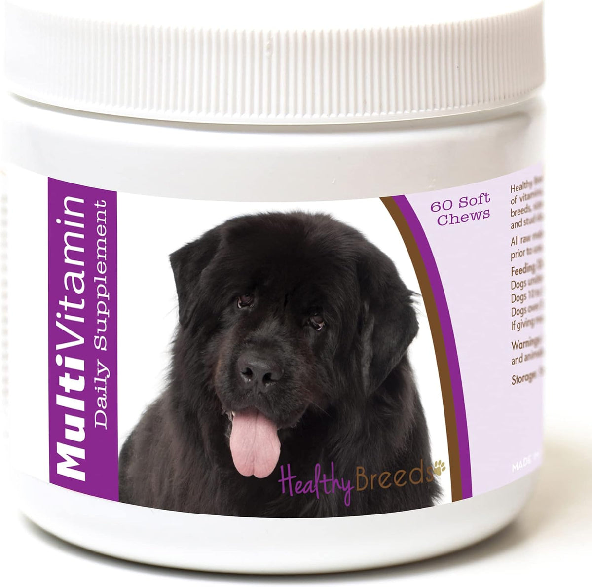 Healthy Breeds Newfoundland Multivitamin Soft Chews (60 Count) - görsel 1