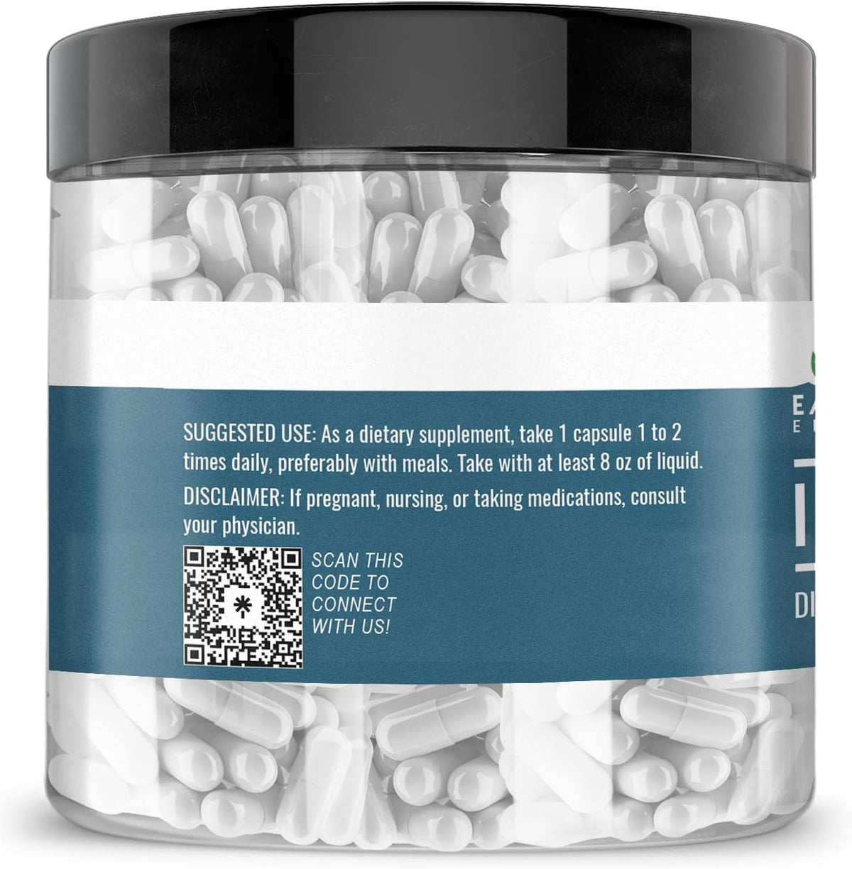 Earthborn Elements Irish Sea Moss 200 Capsules, Pure and Undiluted, No Additives - görsel 2