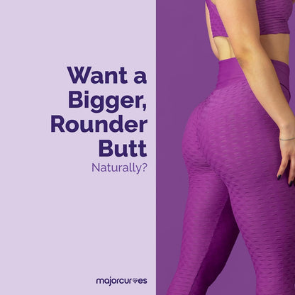 Major Curves Bum Booster Pills – Booty Growth Capsules for Women