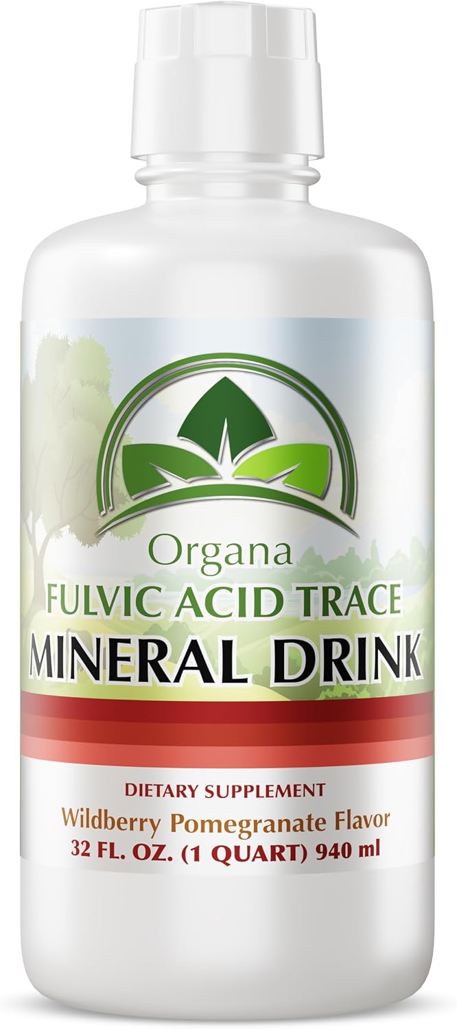 NutriNoche Organa Trace Minerals Liquid Colloidal Minerals Supplement, Plant Derived, 946 ml - görsel 1