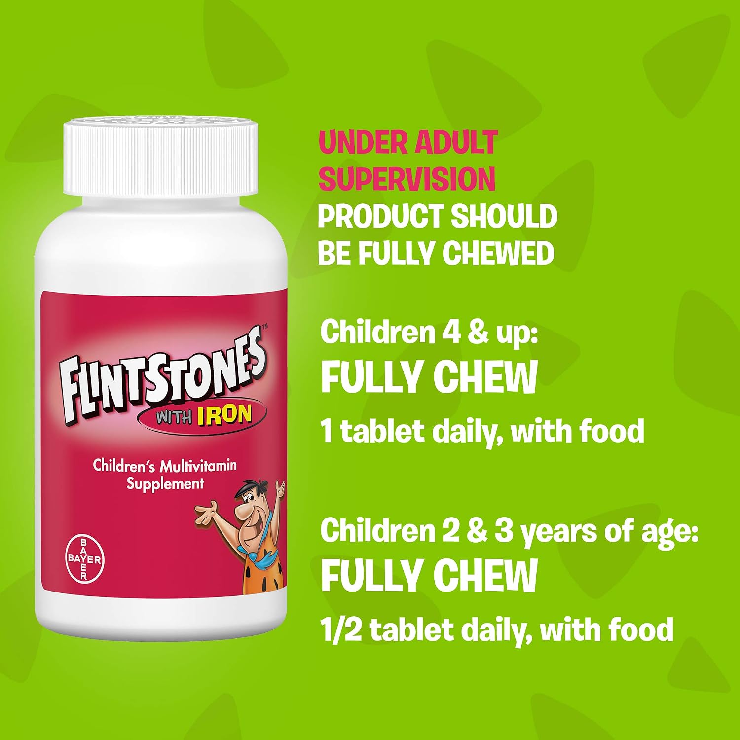 Flintstones Plus Iron Chewable Vitamins - 60ct - görsel 9