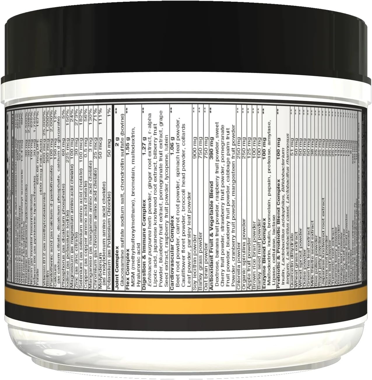 Controlled Labs Orange Triad Plus Greens - Multivitamin and Greens Powder, 30 Servings - görsel 8