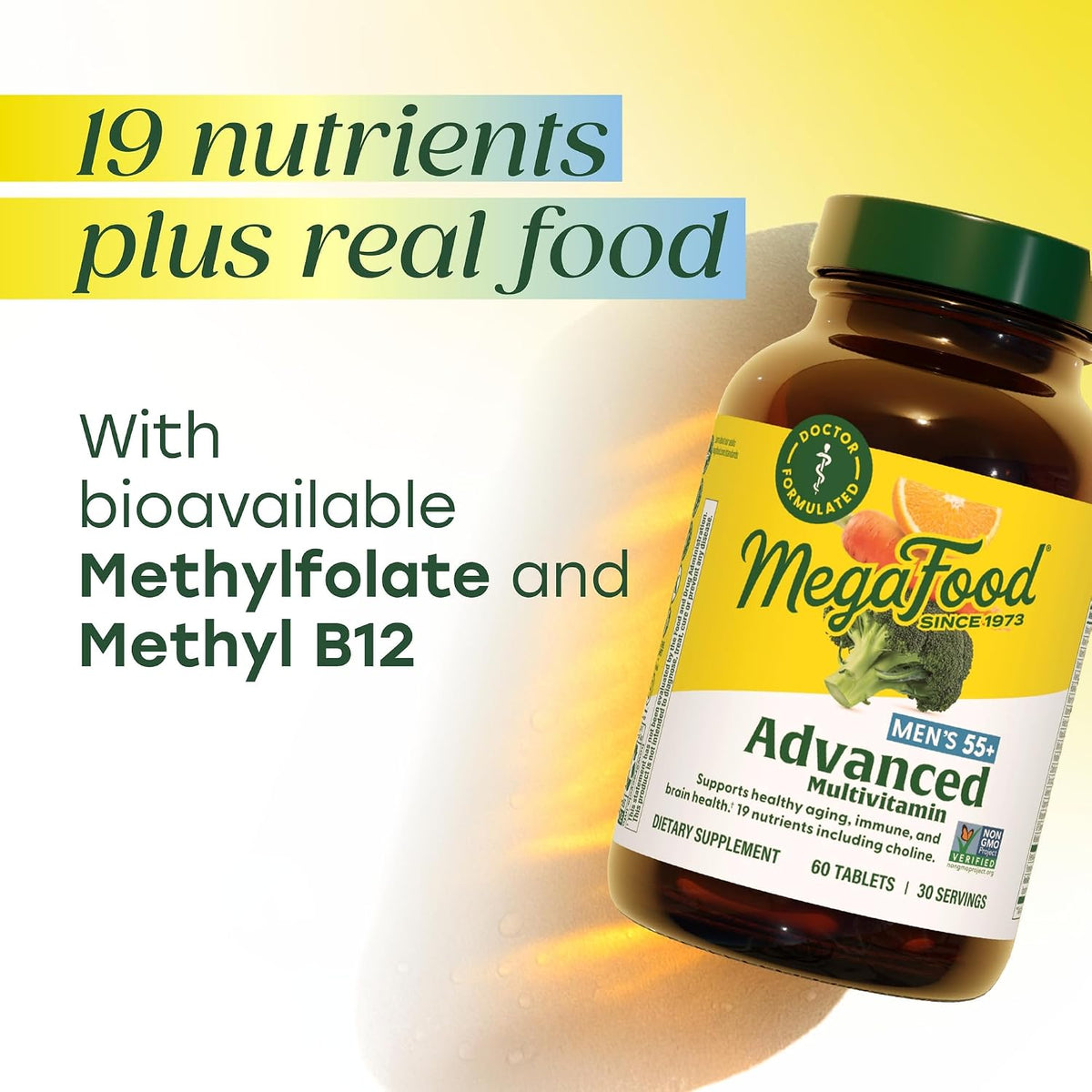 MegaFood Advanced Multivitamin for Men 55+ - görsel 4