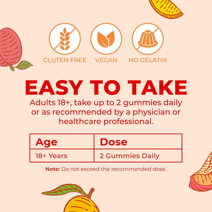 MaryRuth's Multivitamin + Hair Growth Gummies with Lustriva® | Biotin 10,000 mcg | for Hair, Skin & Nails