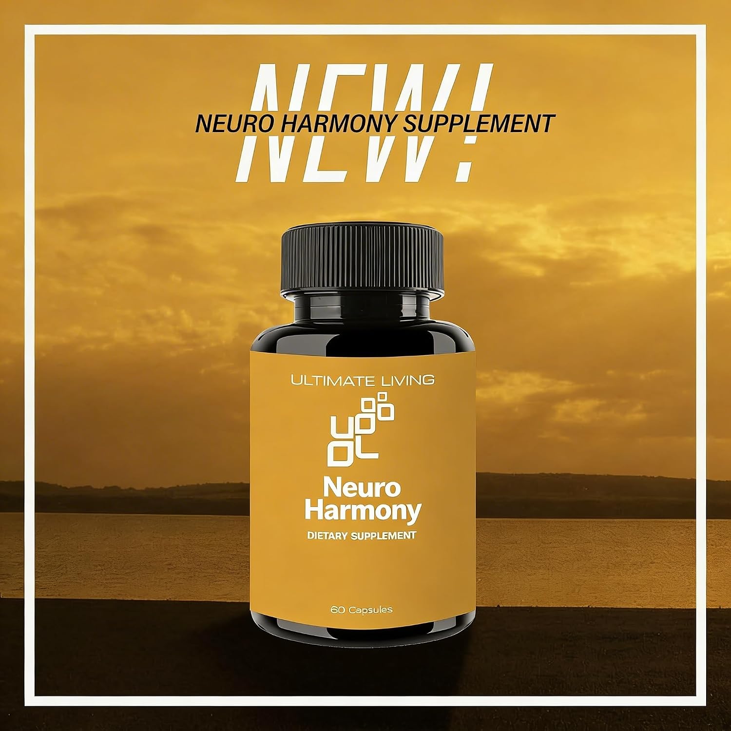 Neuro Harmony - Focus, Concentration and Mood Support - Non-GMO, Vegan, Gluten-Free - 60 Capsules - görsel 4