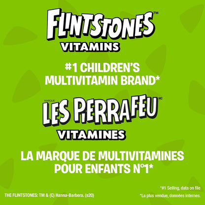 Flintstones Plus Iron Multivitamins, 60 Chewable Tablets