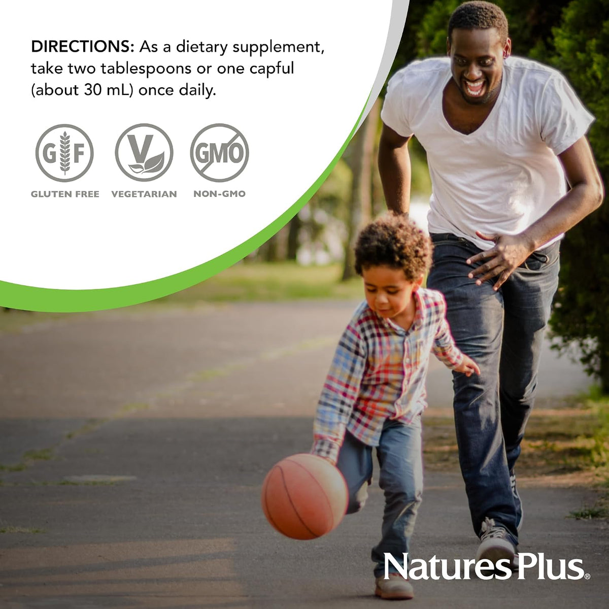 NaturesPlus Ultra Source of Life Liquid Multivitamin - Mango Pineapple Flavour, 887 ml - görsel 6