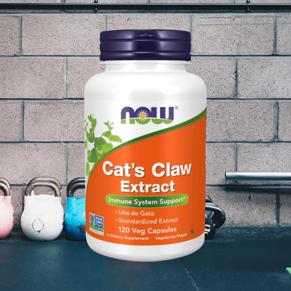 Now Foods - Cat's Claw Extract 10:1 Concentrate - 120 Vegetarian Capsules - görsel 2