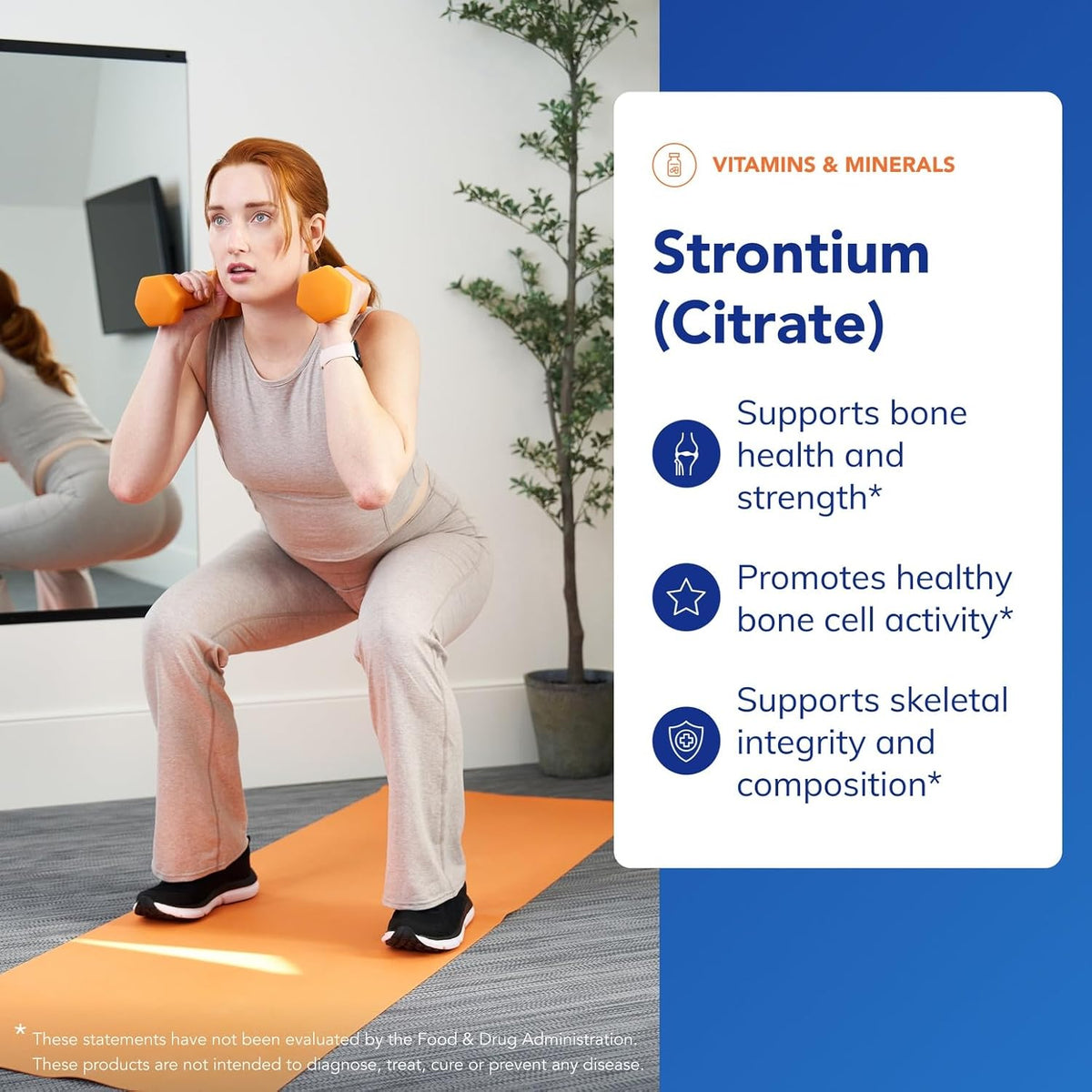 Pure Encapsulations Strontium (Citrate) - Hypoallergenic Food Supplement for Bone Health (180 Capsules) - görsel 3