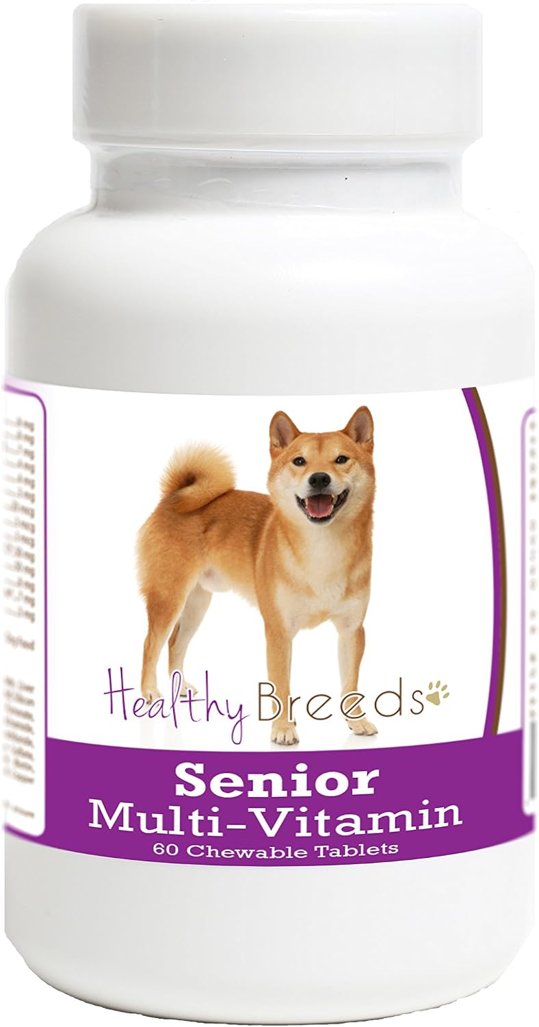 Healthy Breeds Shiba Inu Senior Dog Multivitamin Tablets, 60 Tablets - görsel 1