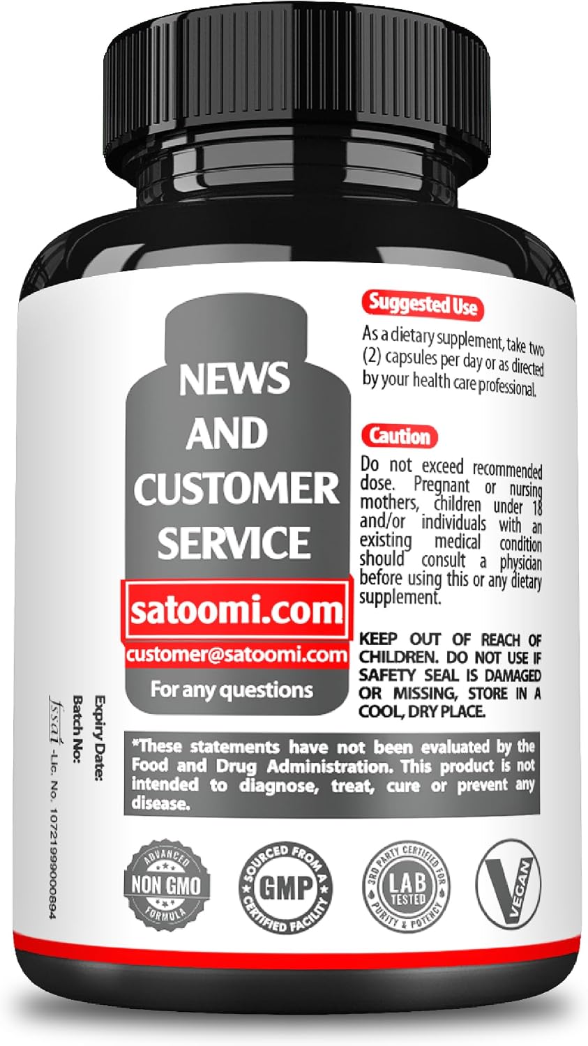 Satoomi NAD Nicotinamide Riboside - NR 1000mg Food Supplement - 60 Capsules for 30 Days - görsel 9