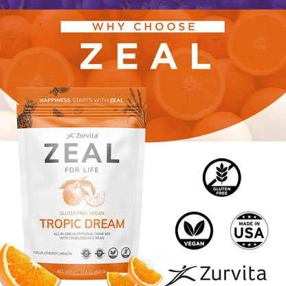 Zurvita - Zeal for Life 30-Day Wellness Bag – Fibre: Helps maintain digestive regularity and supports gut health. – Image 6