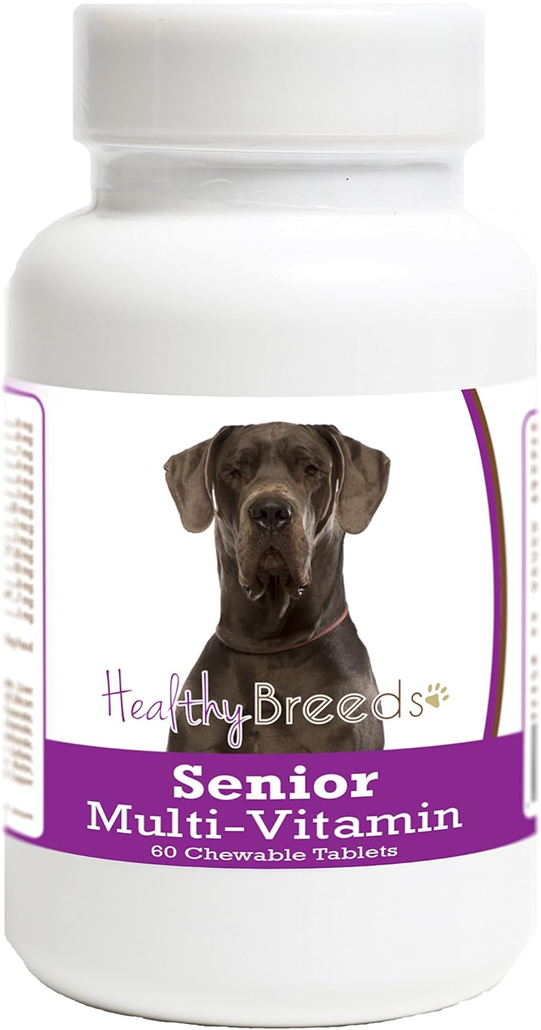 Healthy Breeds Great Dane Senior Dog Multivitamin Tablets 60 Count - görsel 1