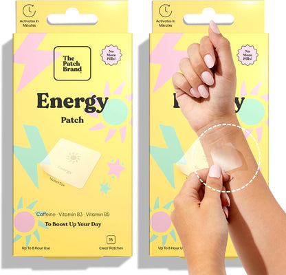 The Patch Brand Daily Support Patches – Natural Wellness with Vitamin C, Zinc Citrate, Vitamin D, Ginkgo Biloba and Echinacea