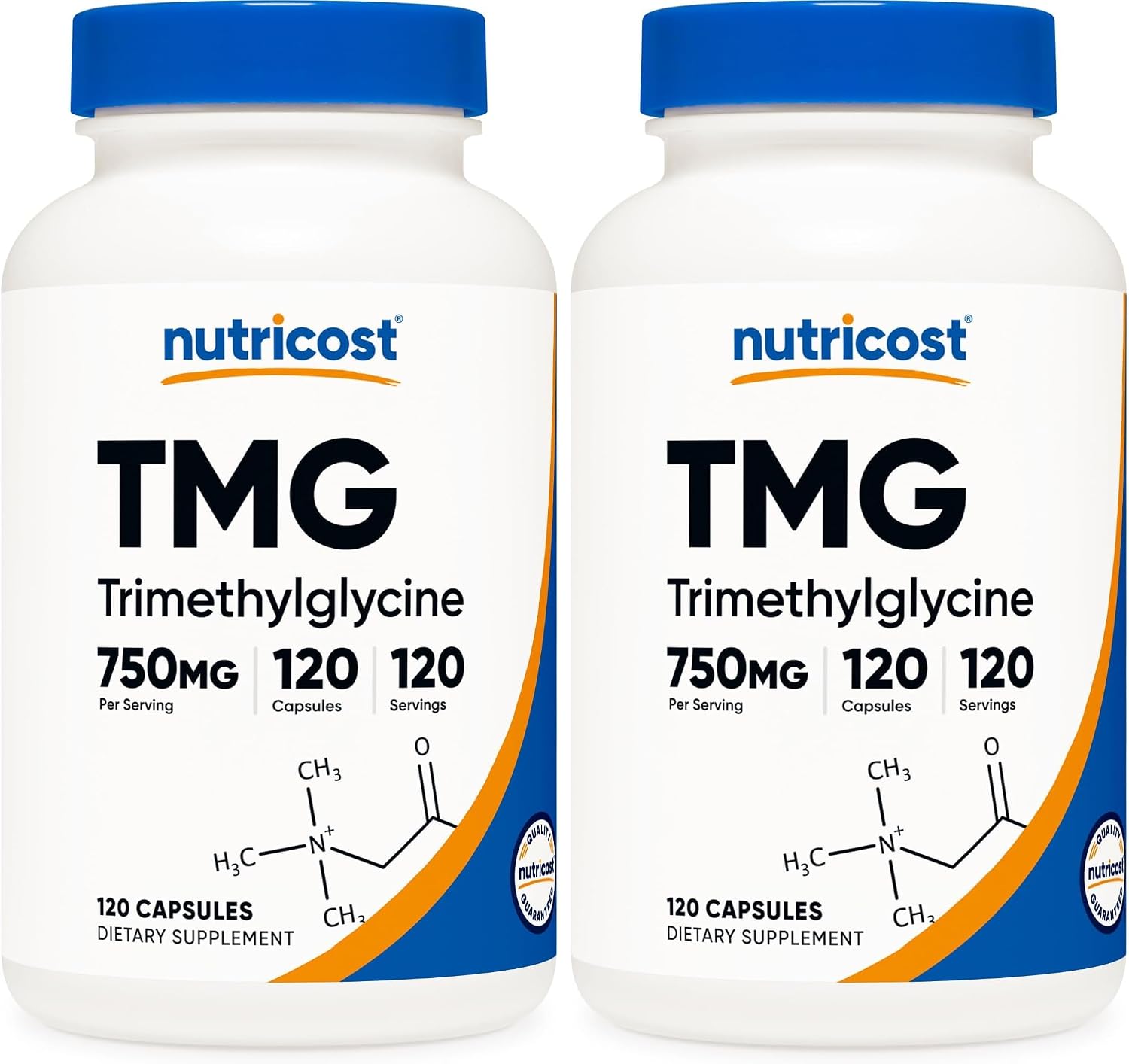Nutricost TMG (Trimethylglycine) 750mg, 120 Capsules - görsel 7