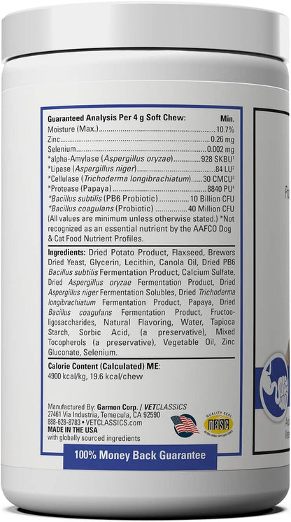 Vet Classics Protegrity GI Probiotics for Dogs and Cats - 45 Soft Chews