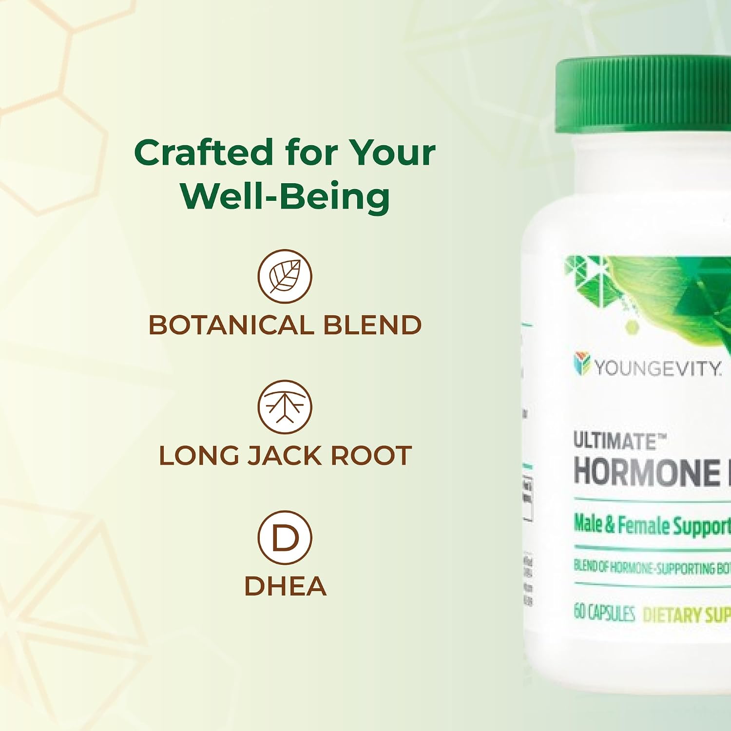 Youngevity Ultimate Hormone FX Capsules, 60 Capsules - görsel 5