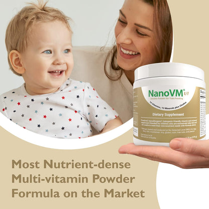 NanoVM t/f Dietary Supplement for Tube Feeding, Allergen-Free Kids Multivitamin, Unflavoured Powder, 275g