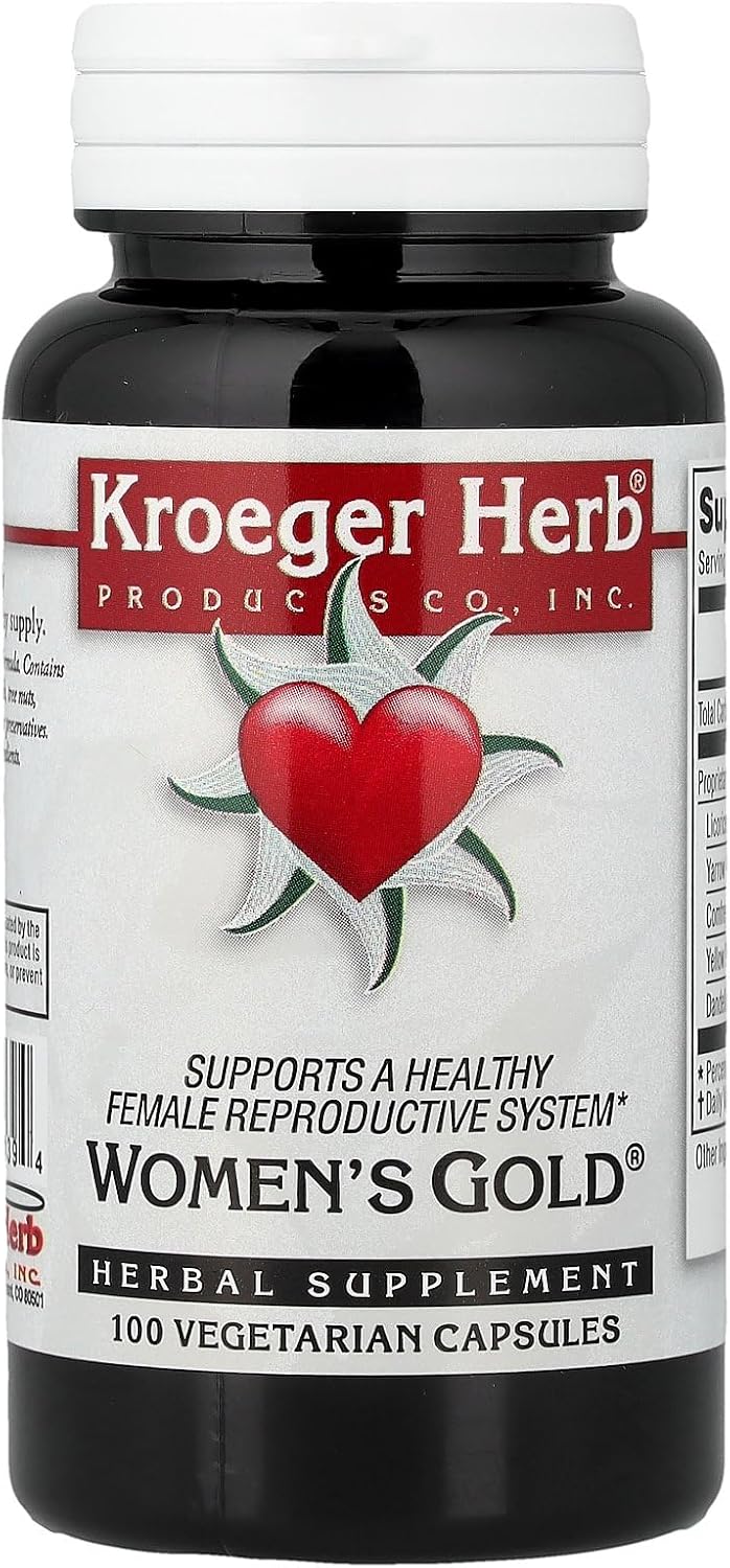 Kroeger Herb Women's Gold - 100 Capsules - görsel 1