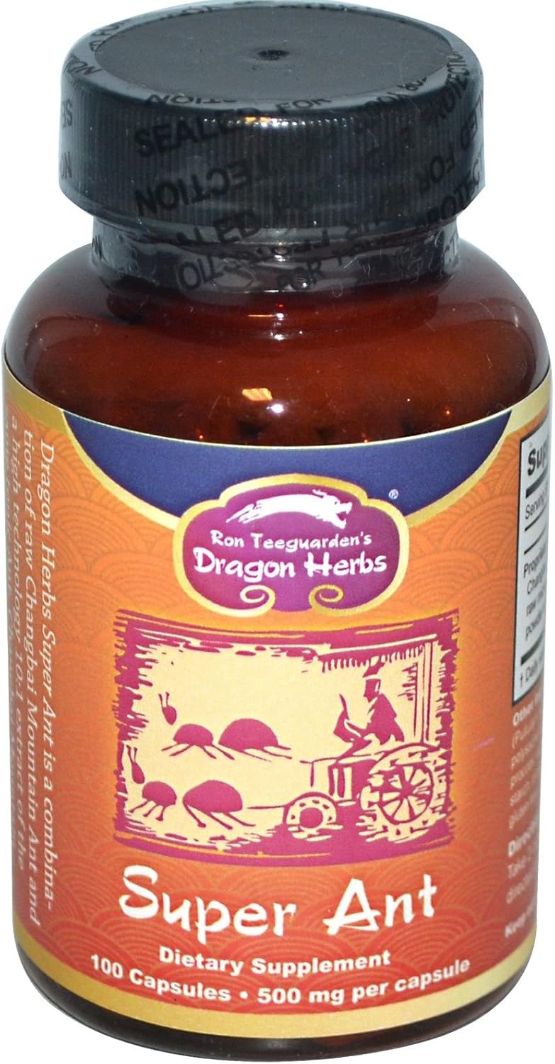 Super Ant, 500 mg, 100 Capsules, Dragon Herbs - görsel 1