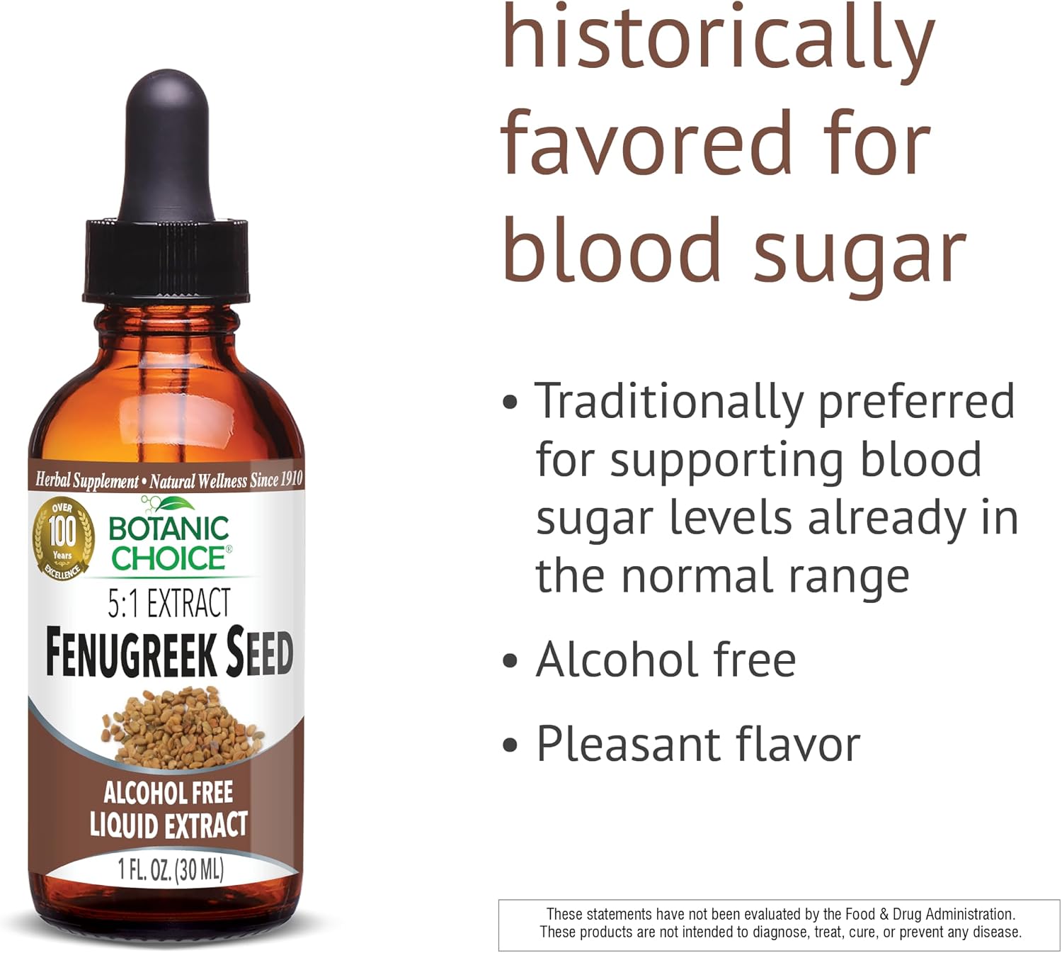 Botanic Choice Liquid Extract, Fenugreek Seed, 30ml - görsel 4