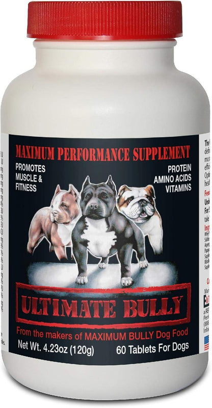 Ultimate Bully – Maximum Performance Dog Supplement, 60 Tablets