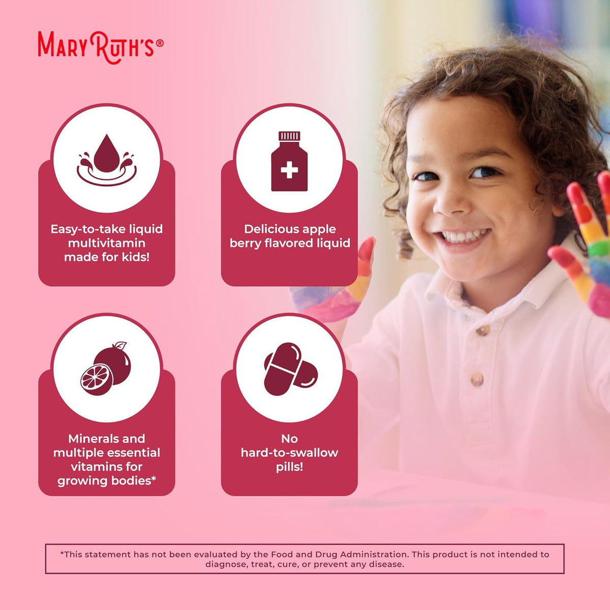 MaryRuth's Liquid Morning Multivitamin for Kids (450 ml) - görsel 5