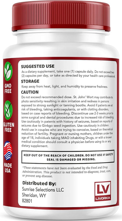GlucoBlocker Capsules - GlucoBlocker Food Supplement - GlucoBlocker All Natural Vitamins - GlucoBlocker Premium Formula - 60 Capsules