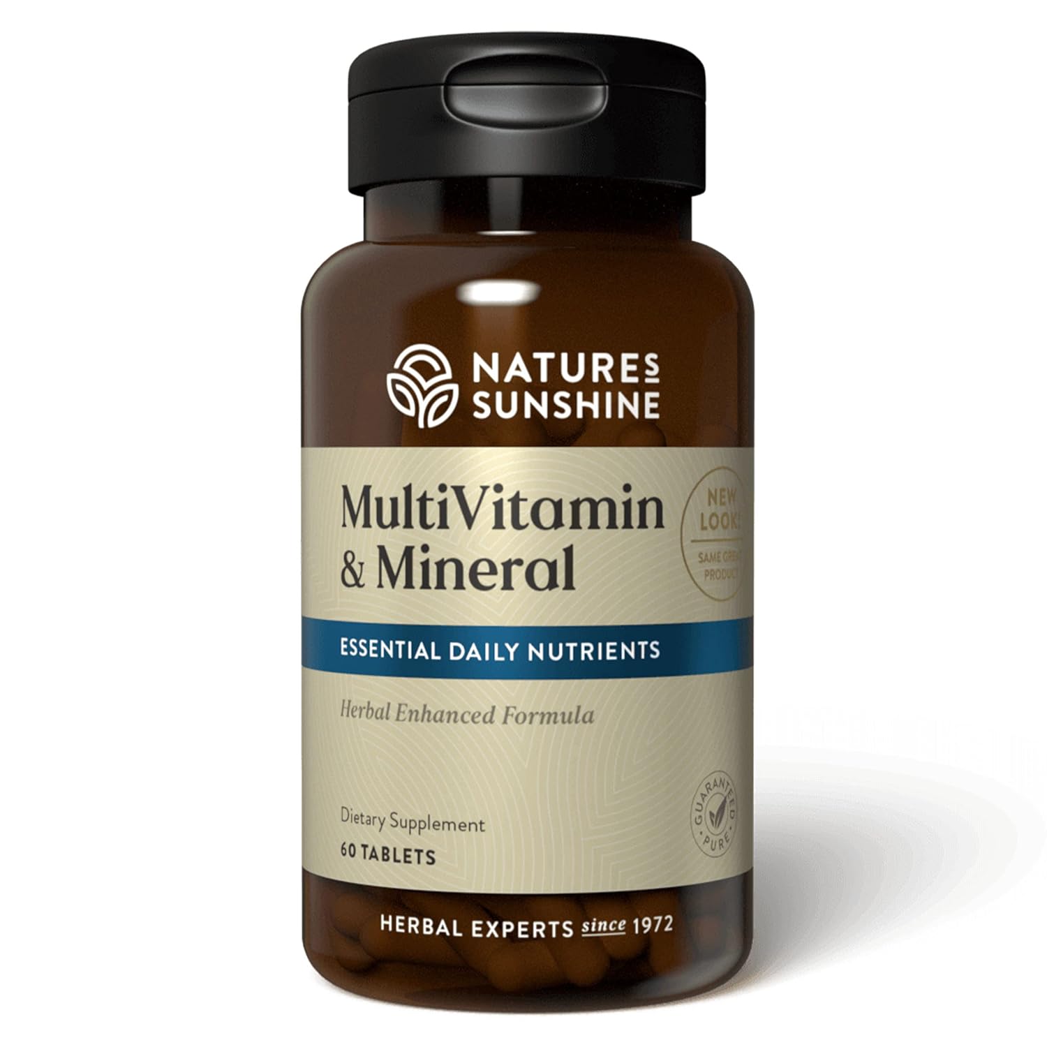 Nature's Sunshine Multiple Vitamins and Minerals - 60 Tablets - görsel 1