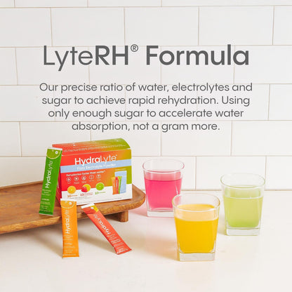 Hydralyte Low Sugar Rapid Rehydration Electrolyte Powder Sachets, 30 Packets