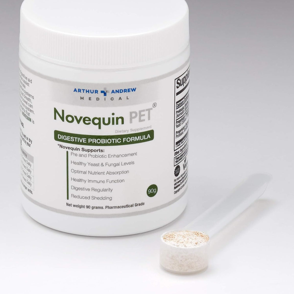 Arthur Andrew Medical Novequin PET - Digestive Probiotic for Pets (90g) - görsel 3