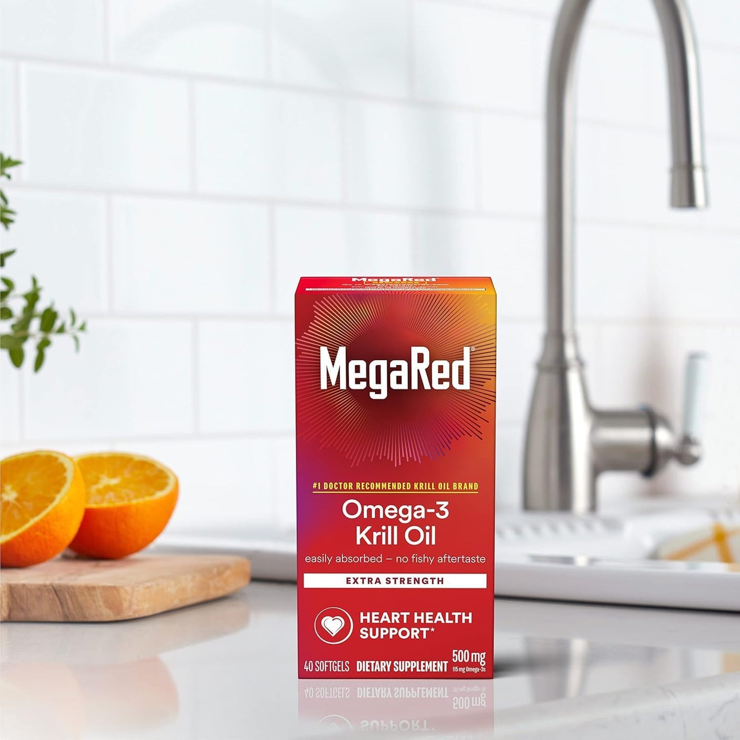 Schiff MegaRed Extra Strength Omega-3 Softgels (45 Capsules) - görsel 3