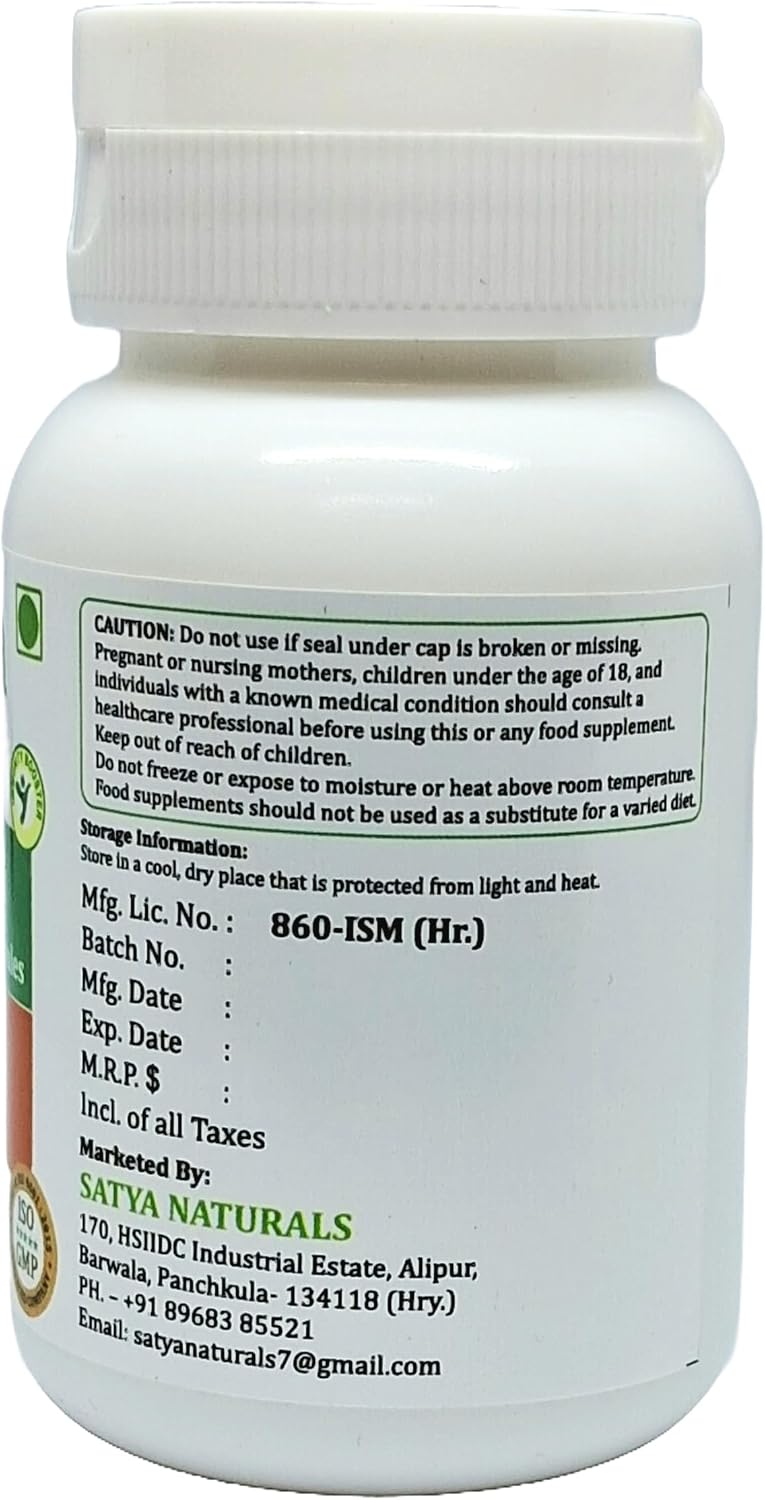 Chirayata Forte Capsule, 500 mg, 60 Capsules - Swertia Chirata Extract - görsel 3