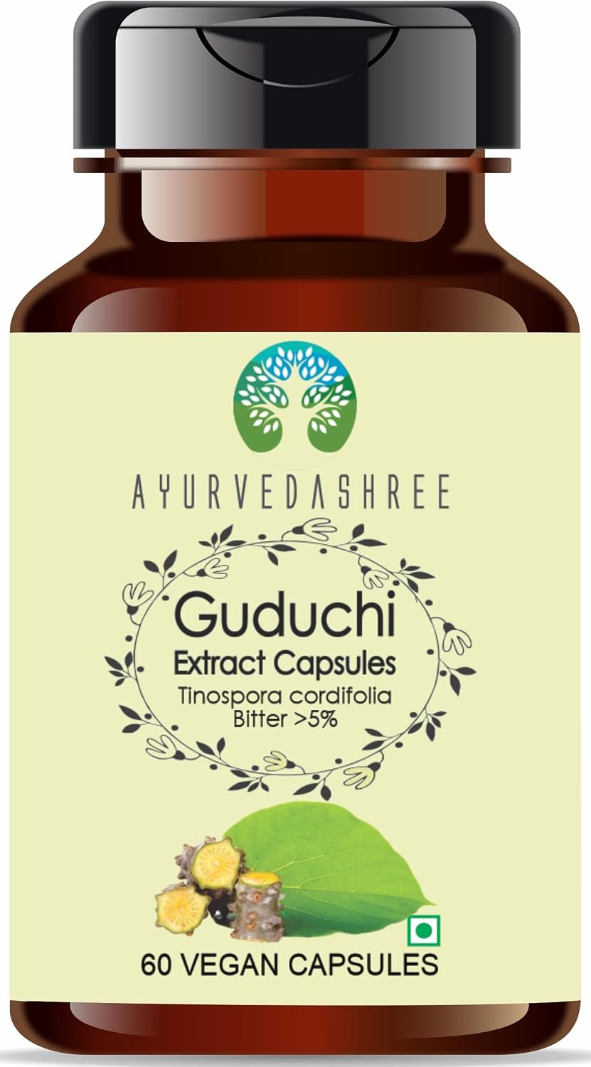 Guduchi Extract 500mg - 60 Vegetarian Capsules - görsel 1