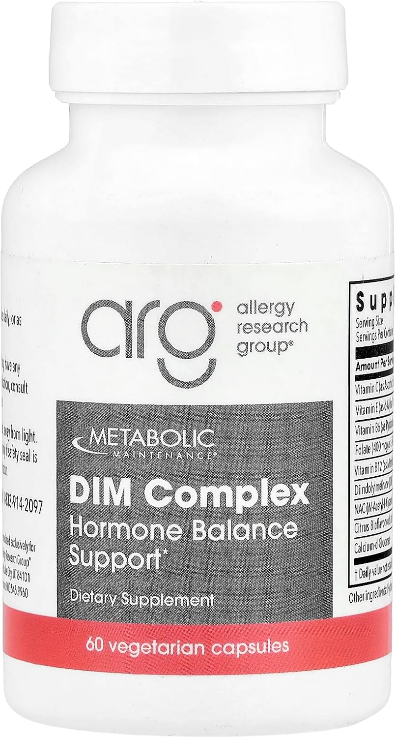 Metabolic Maintenance DIM Complex – Oestrogen Metabolism Support with NAC & Calcium D-Glucarate – 60 Capsules - görsel 1