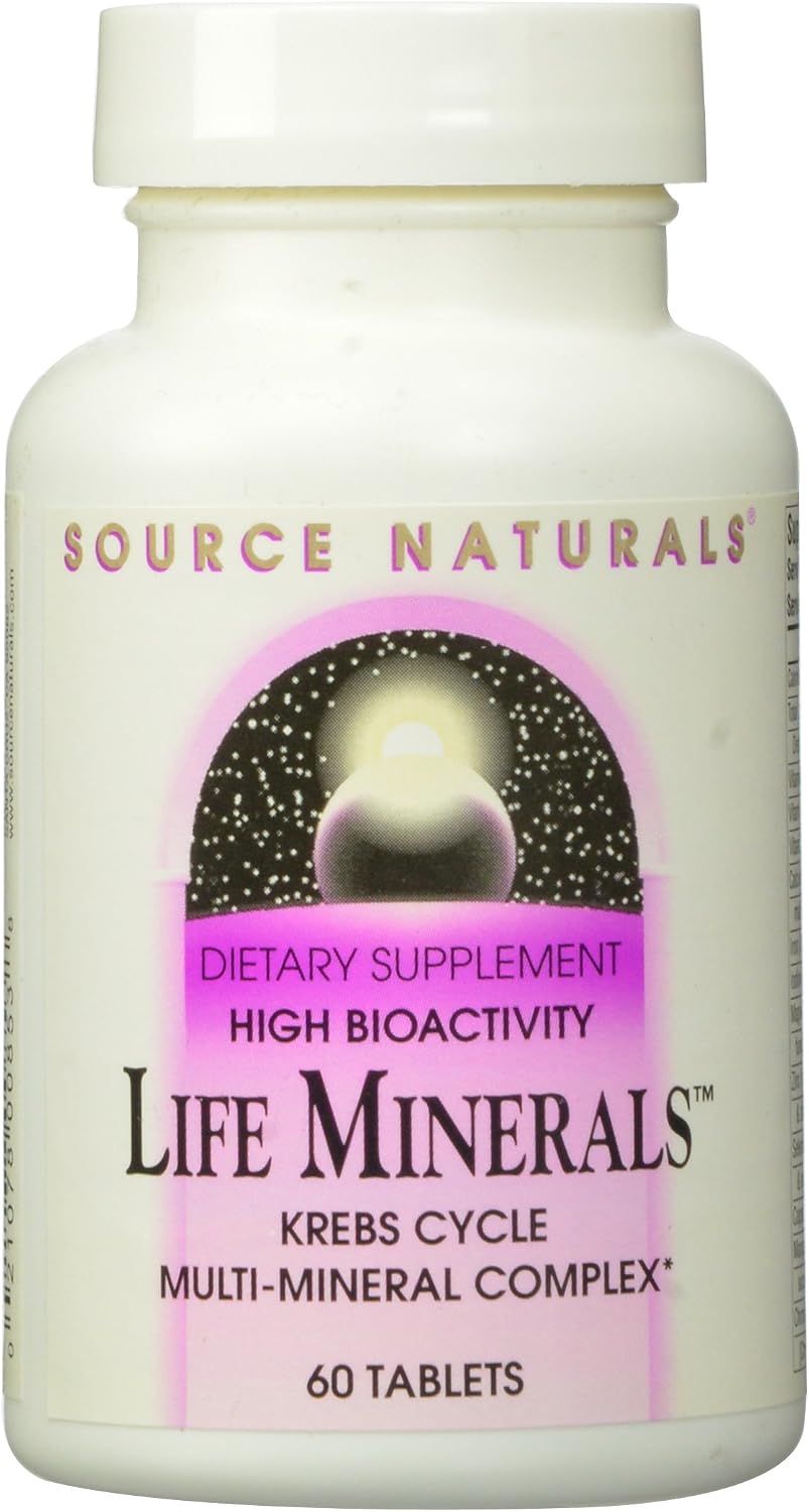 Source Naturals Life Minerals, Krebs Cycle Multi-Mineral Complex - 120 Tablets - görsel 5