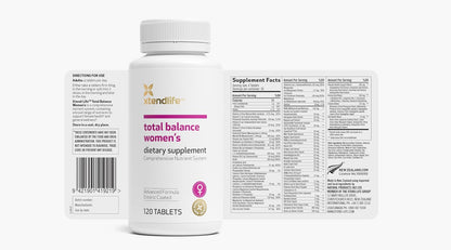 Xtendlife Total Balance Women's Multivitamin: 77 Nutrients for Immune, Heart, Digestive and Cellular Health - 30 Day Supply